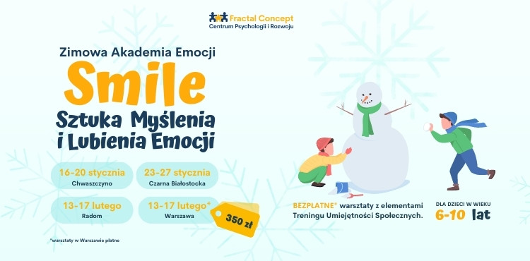 zimowa akademia smile - Zimowa akademia emocji - Smile