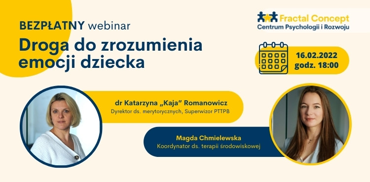 webinar aktualnosc - Bezpłatny webinar: Droga do zrozumienia emocji dziecka