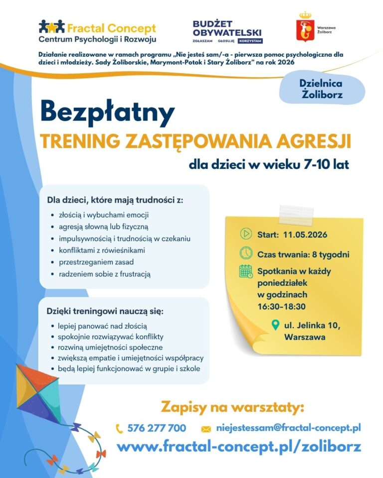 TZA Nie jestes sam 768x960 - Budżet obywatelski - Żoliborz